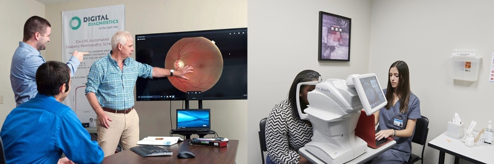 당뇨병성 망막병증 초기 징후 감지 IDx-DR [사진=디지털 다이아그노틱스 홈페이지]