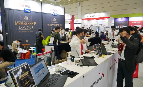 GAMEX 2022 전시장