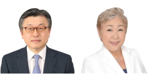 함병도 원장(카이노스치과의원), 일본의 야수코 다케우치 원장(오른쪽).