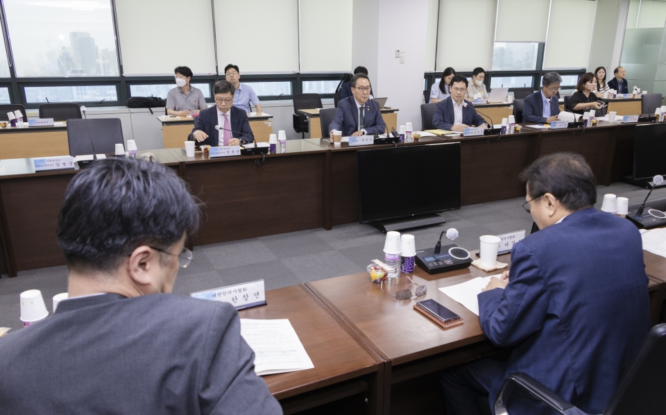 박민수 보건복지부 2차관이 29일 ‘2023년 제11차 건강보험정책심의위원회(건정심)’를 개최하고 있다. [2023.06.29]
